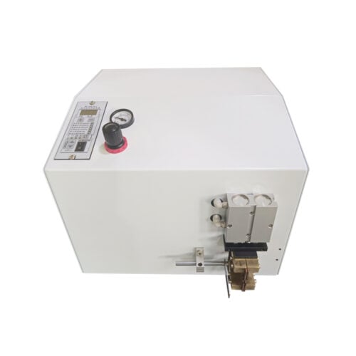 Braided wire stripping machine