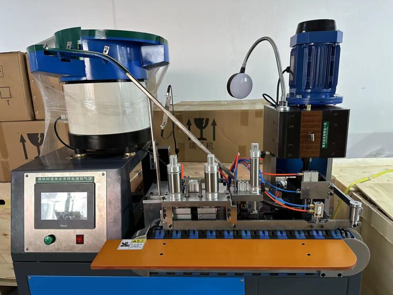 Automatic Type C Euro 2pin Plug Crimping Machine