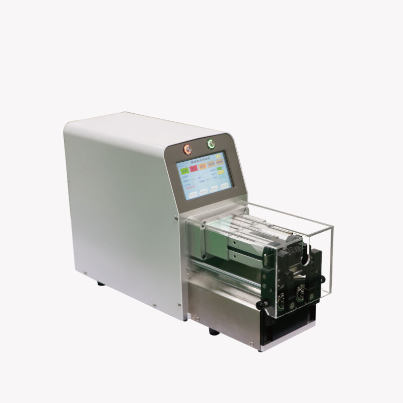 Semi Auto Precision Cutting and Stripping Machine for Mult Core Cable or Multi Layer Cable