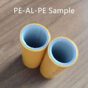 SR-B30X automatic rotary Pipe Cutting Machine. Processes PE-AL-PE,PEX,PVC,PP,Rubber Tube from ø5-42mm with high precision and speed.