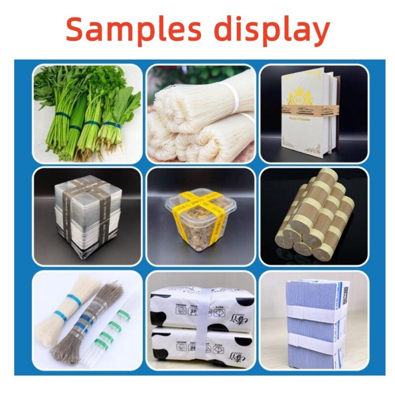 High Efficiency Automatic Binding Machine Automatic Tape Feeding Packaging Equipment