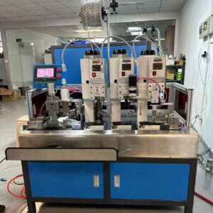Semi Automatic Multi Core Wire Stripping Crimping Machine for 0.5-6mm² | Different Terminal & Lengths on 3-Core Wire