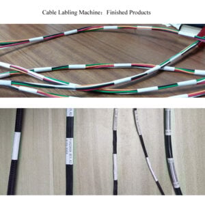 Semi-automatic Winding Labeling Machine High Precision Wire Circular Labeling Machine