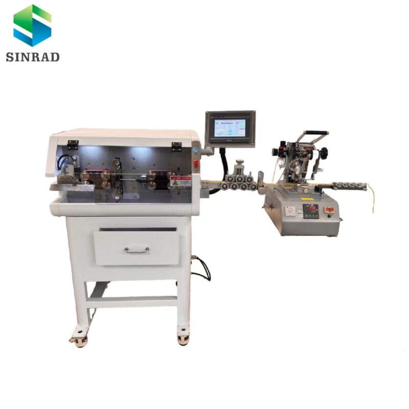 desktop hot stamping machine and auto cable Cutting stripping machine